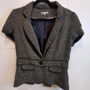 Charlotte Russe Short Sleeve Blazer